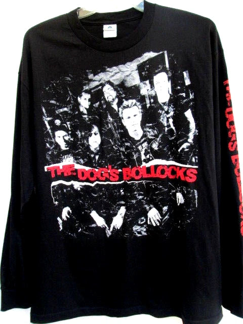 VTG Y2K..THE DOG'S BOLLOCKS..LONG SLEEVE..GRAPHIC..T-SHIRT..NEW.. MEN XL