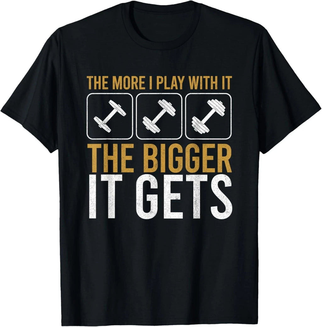 Muscles Get Bigger Bodybuilding Gym Workout Weightlifting Gift Unisex T-Shirt