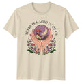 Magic In Us Crystal Ball Mushroom Boho Celestial T-Shirt