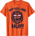 Hup Holland, Netherlands Flag Lion, Nederland Dutch Orange T-Shirt