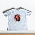 Studio Ghibli Anime T-Shirt No Face Totoro Graphic White Tee Unisex Size L