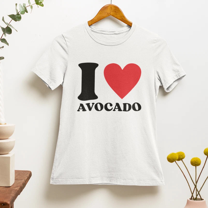 I Love Avocado T shirt | y2k | 2000s | 90s | vegetarian | plants