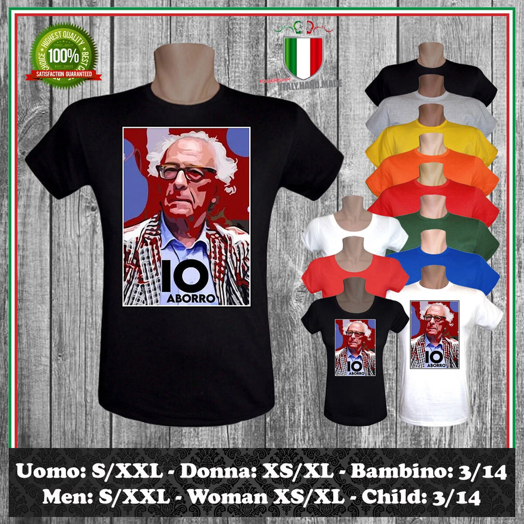 IO ABORRO INSPIRED GIAMPIERO MUGHINI POP ART ITALY T-SHIRT MEN WOMEN CHILD