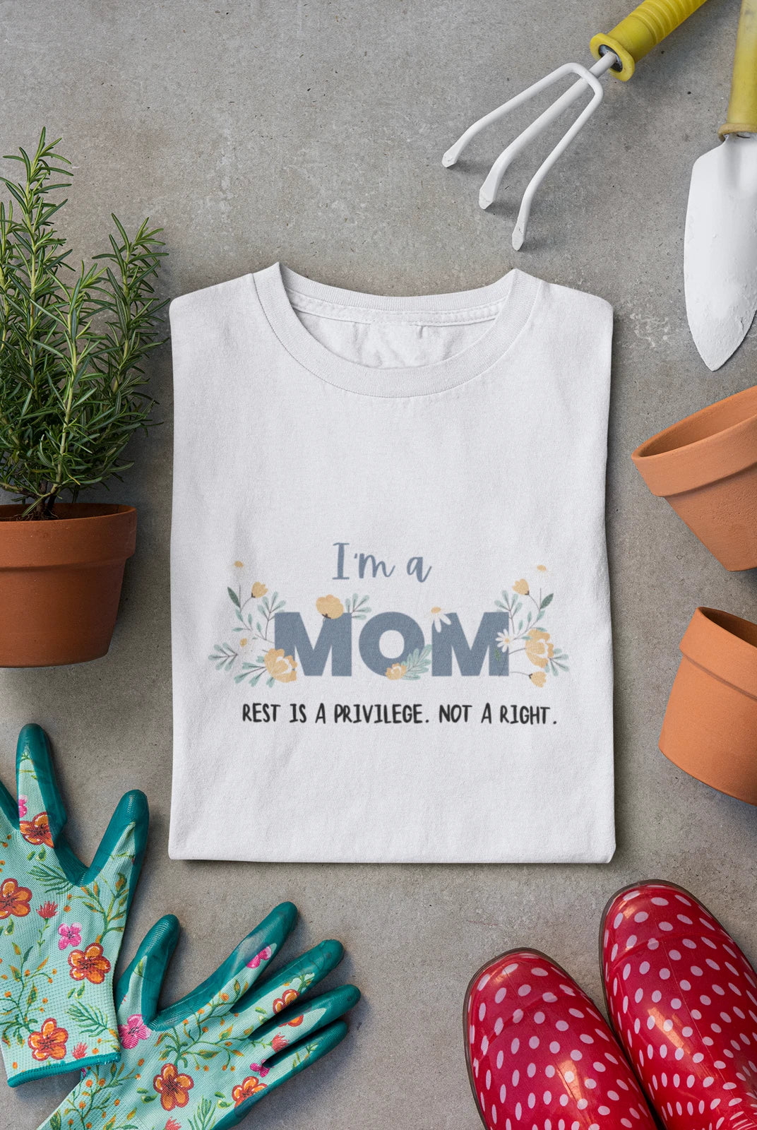 Rest Is a Privilege Mom T-Shirt | Mom Tee, Funny Mom Shirt