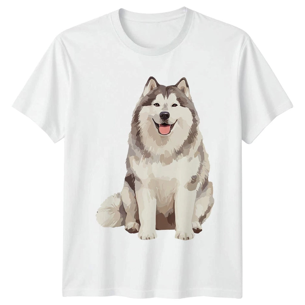 Alaskan Malamute T-Shirt Dog Lover Pet Owner Gift For Him And Her