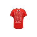 Asics Volleyball 2025 Japan Team Support T-Shirt Signed 2053A287 600 V-Red Japan