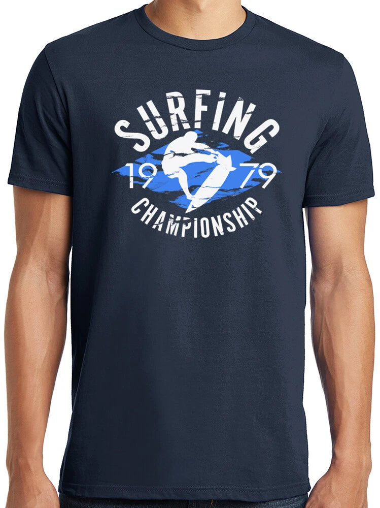 PubliciTeeZ Big and Tall Cali 1979 Surfing Championship T Shirt