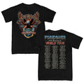 New!! Foreigner Band 50th Anniversary Eagle Tour Tee All Size