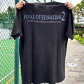 Y2K Final Destination 2 Promo T-Shirt Black XXL