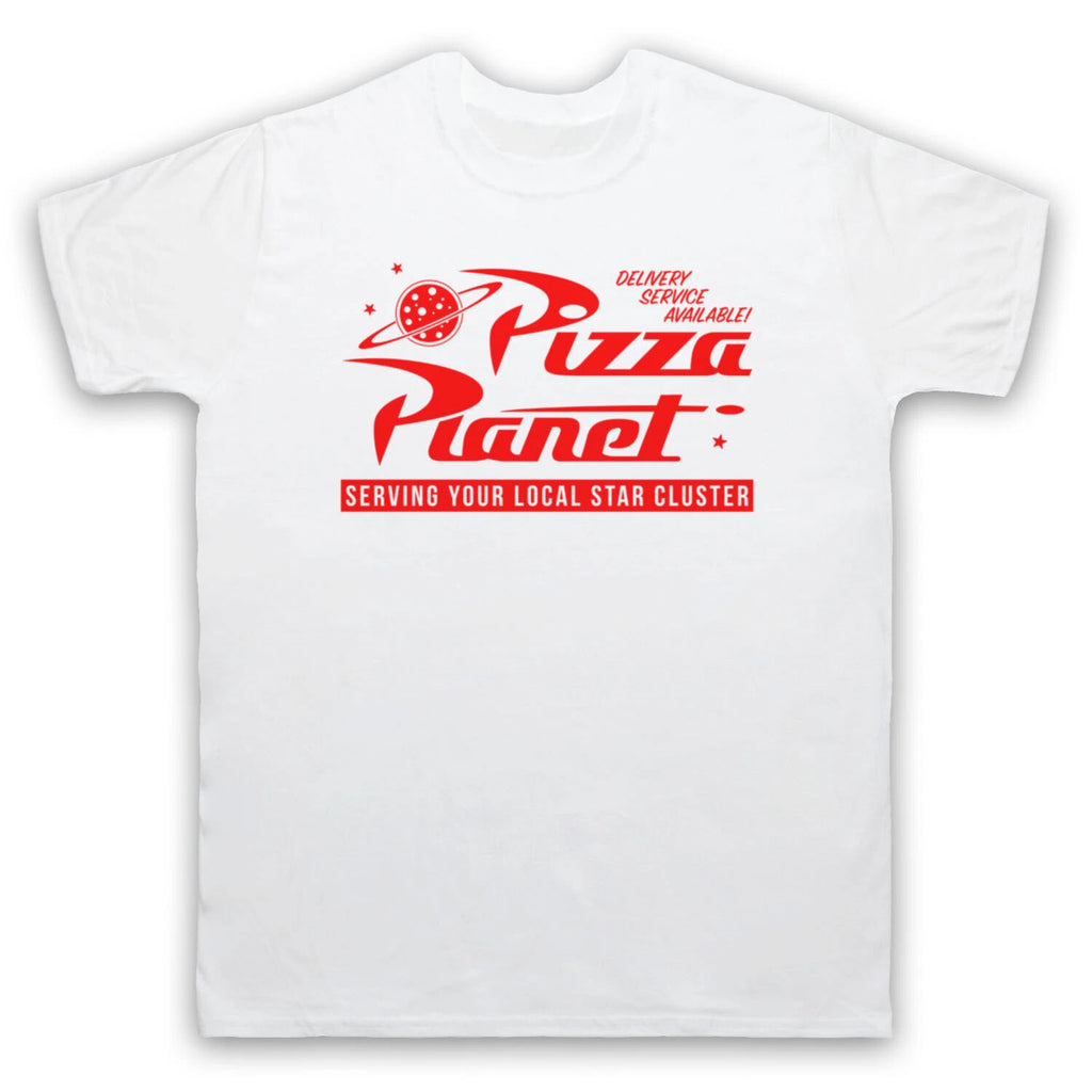 FUTURE CARTOON PIZZA PLANET SCI FI COMEDY TV FRY BENDER MENS & WOMENS T-SHIRT
