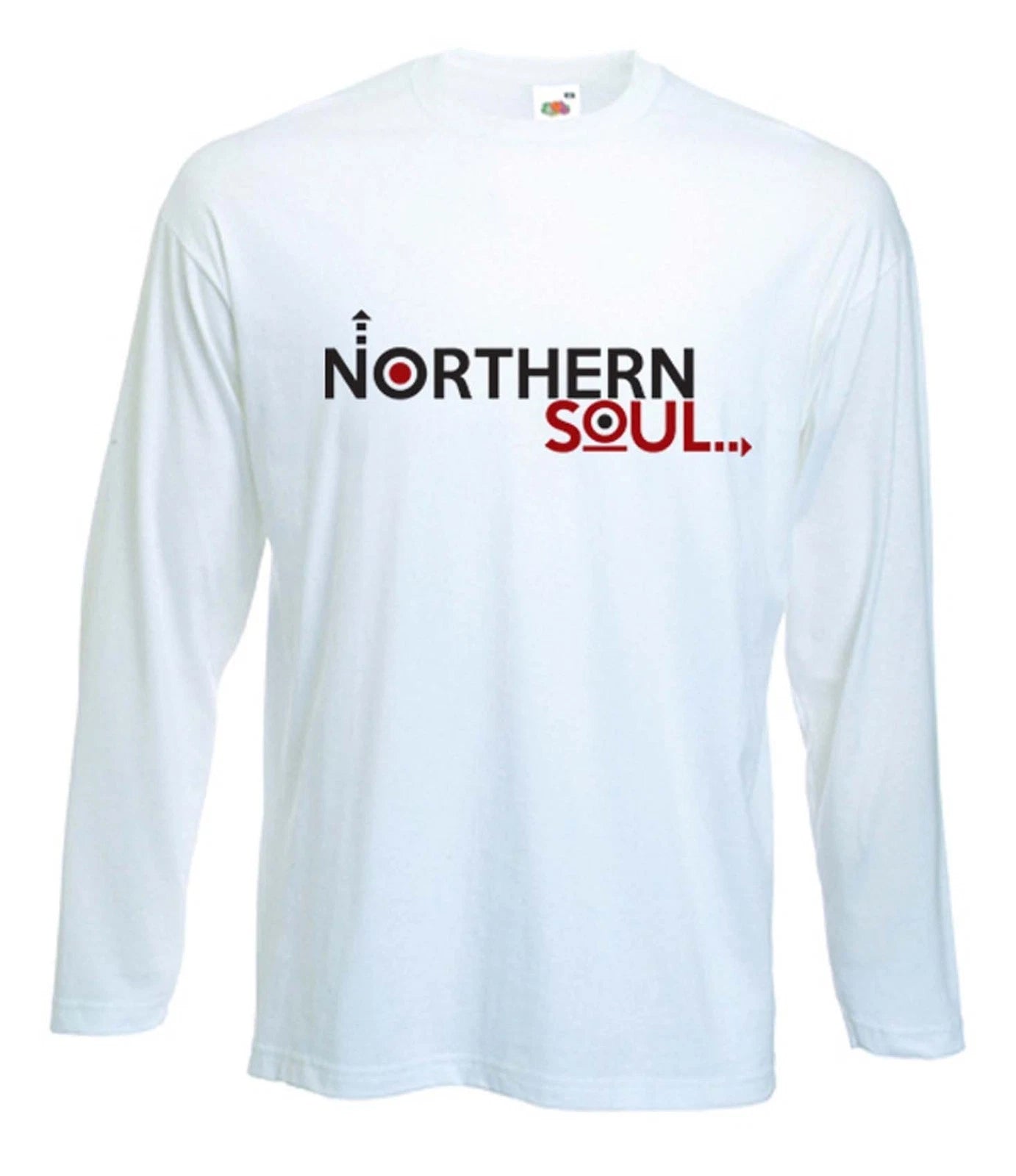 NORTHERN SOUL LOGO LONG SLEEVE T-SHIRT - Keep The Faith Wigan Casino Motown