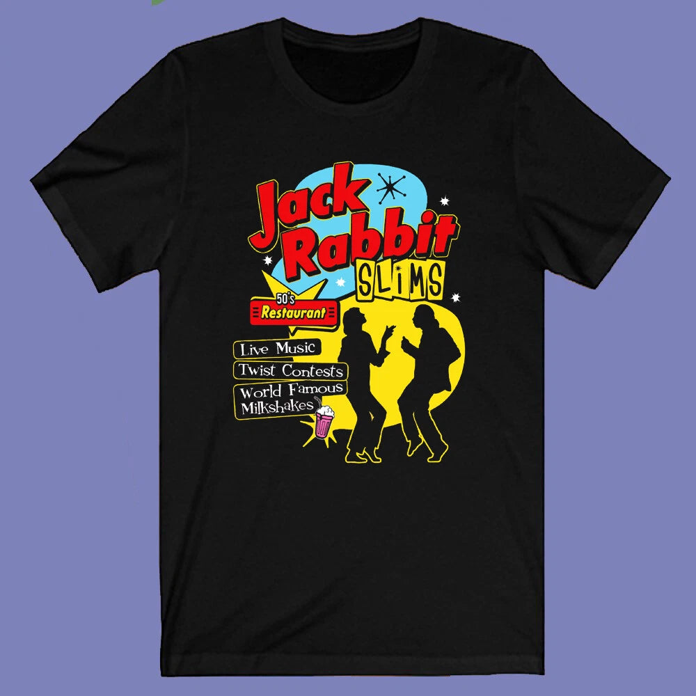 Jack Rabbit Slims Restaurant Men's Black Size S-3XL