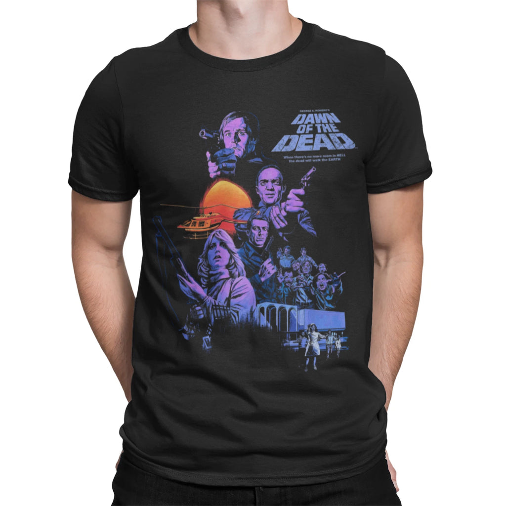 dawn of the dead film movie horror Christmas birthday halloween funny t shirt