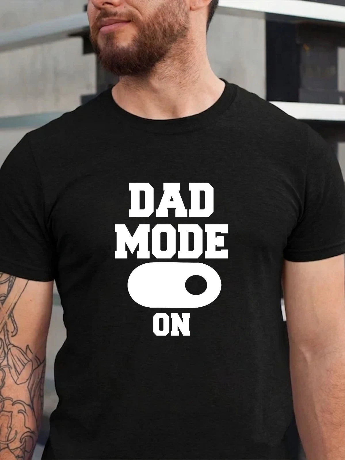 Dad Mode On T-Shirt Funny Dad Joke Tee Friend Father’s Day Gift Tee Top