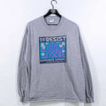 Resist Illegitimate Authority Shirt XL Long Sleeve Pop Art Vtg Y2K