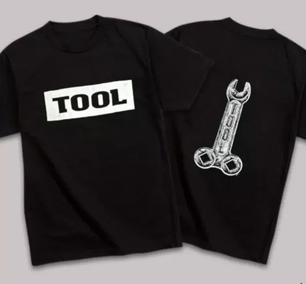 New T-Shirt TOOL Band Wrench Pallus Logo T-Shirt