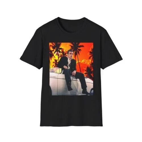 Porsche T Shirt 356 Speedster Roadster Fan James Dean Pop Art Tee