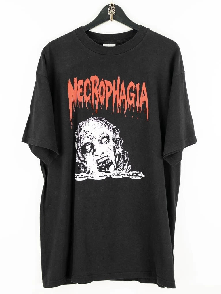 RARE 90's NECROPHAGIA - PURE Vintage T-shirt Reprint
