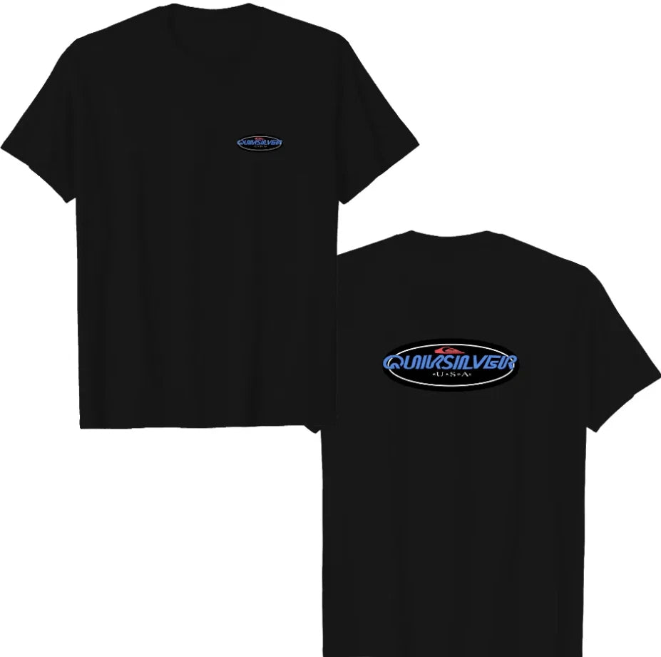 Vintage 90s QUIKSILVER usa old logo surf tee billabong T - SHIRT