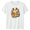 Happy Easter T-Shirt Kawaii Bunny Rabbit Holiday Easter Gift For Him And Her