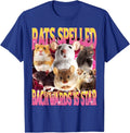 Rats Spelled Backwards is Star Funny Gen Z Humor Rat Meme T-Shirt