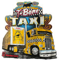Big Rig Trucks BRT 'T-Bone Taxi' Trucker T-Shirt