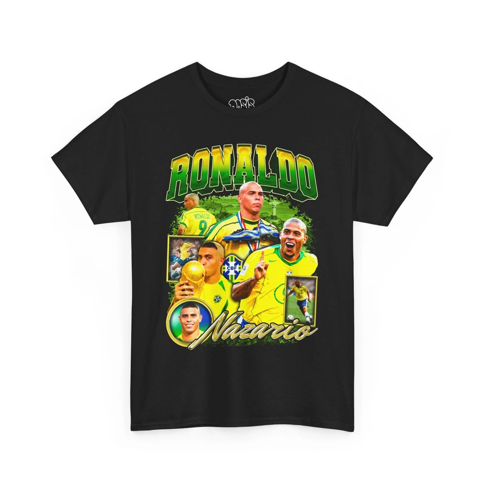 Ronaldo Nazario Vintage Retro Y2K Unisex T-Shirt | Ronaldo R9 Retro Jersey