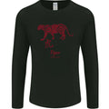 Chinese Zodiac Shengxiao Year of the Tiger Mens Long Sleeve T-Shirt