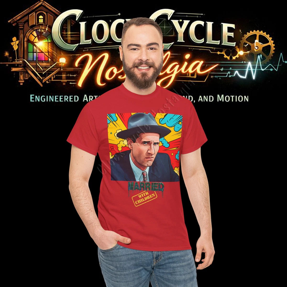Al Bundy T-Shirt - Retro Married with Children Pop Art Graphic Tee