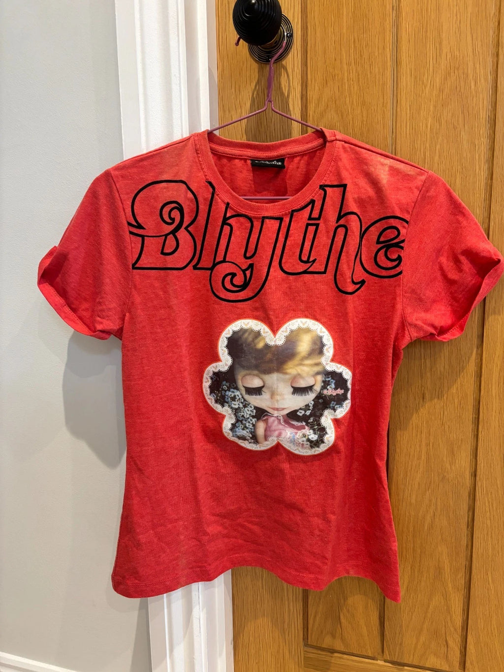 Blythe Doll rare y2k 2007 printed t-shirt womens M