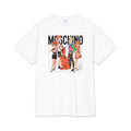 Fashion Illustration Graphic Tee | Moschino Cartoon Characters