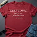 Youniverses Keep Going Sarcastic Cosmic Inspirational Graphic