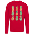 Retro Pop Art Grid Men's Long Sleeve Shirt