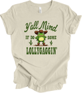 Y'all Mind If I Do Some Lollygaggin' Funny Frog Meme Y2k Gifts T-shirt