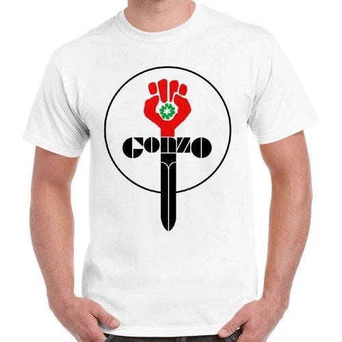 Gonzo Hunter S Thompson Journalism 70s Retro T Shirt 2545