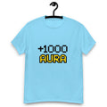 Maglietta +1000 Aura - Viral Gen Z Meme | T-Shirt Gamer Pixel Art