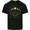 Moonbeams Moon Phases Celestial Pagan Mens Cotton T-Shirt Tee Top
