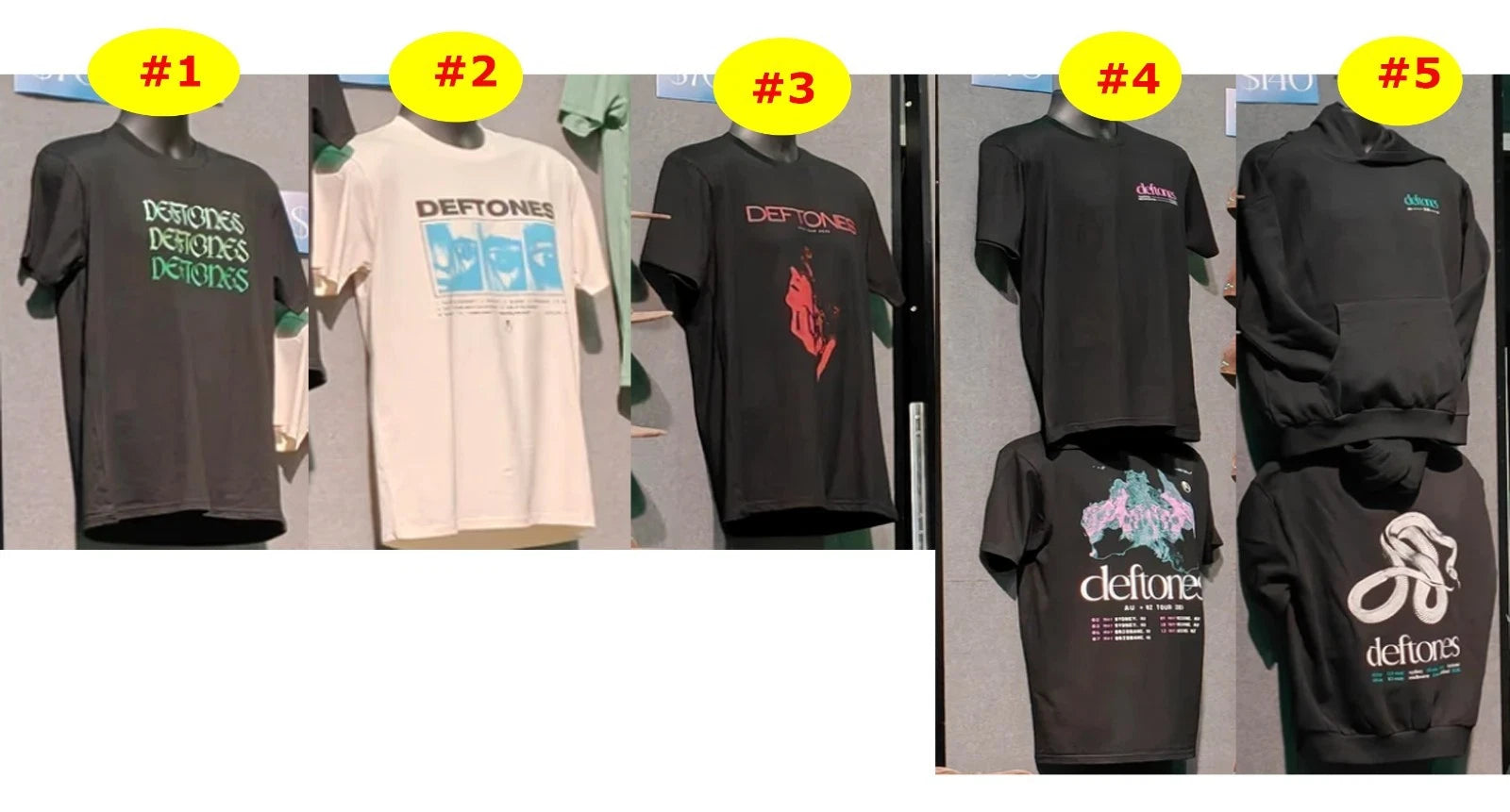 NEW Deftones sydney merch 2026 T-Shirt reprint
