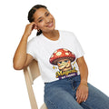 Mushroom Cute Cartoon Funny Kawaii Magic Unisex Softstyle T-Shirt