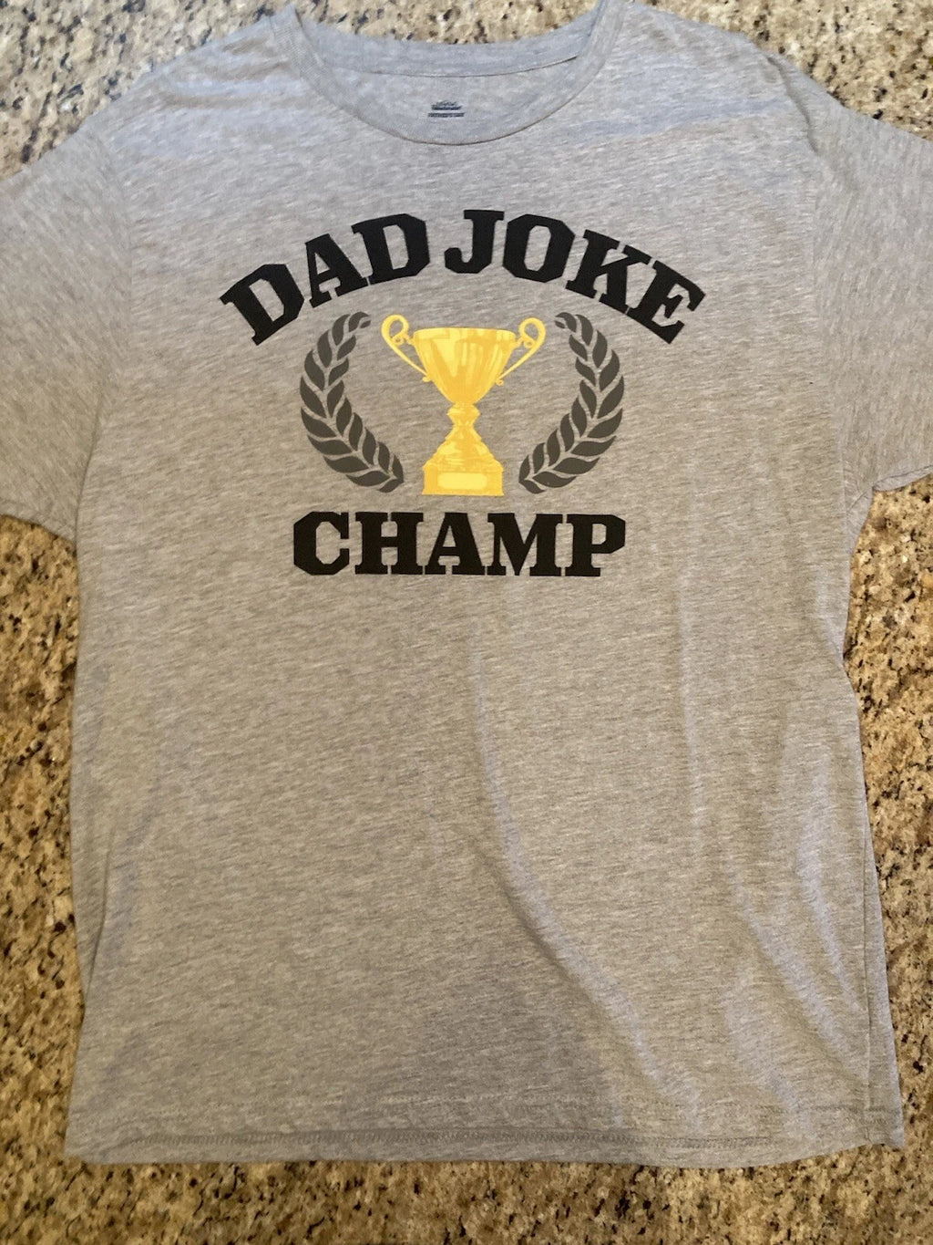 Dad Joke Champ T-shirt Large