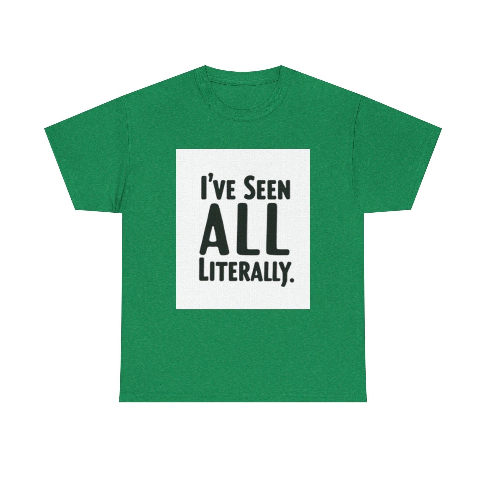 I've Seen It All Literally Funny Sarcastic Unisex T-Shirt
