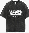 NEW Pooyikoi Men's Y2K 90s Bersert Animation Streetwear T-Shirt Size Large