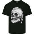 A Viking Skull Mens Cotton T-Shirt Tee Top