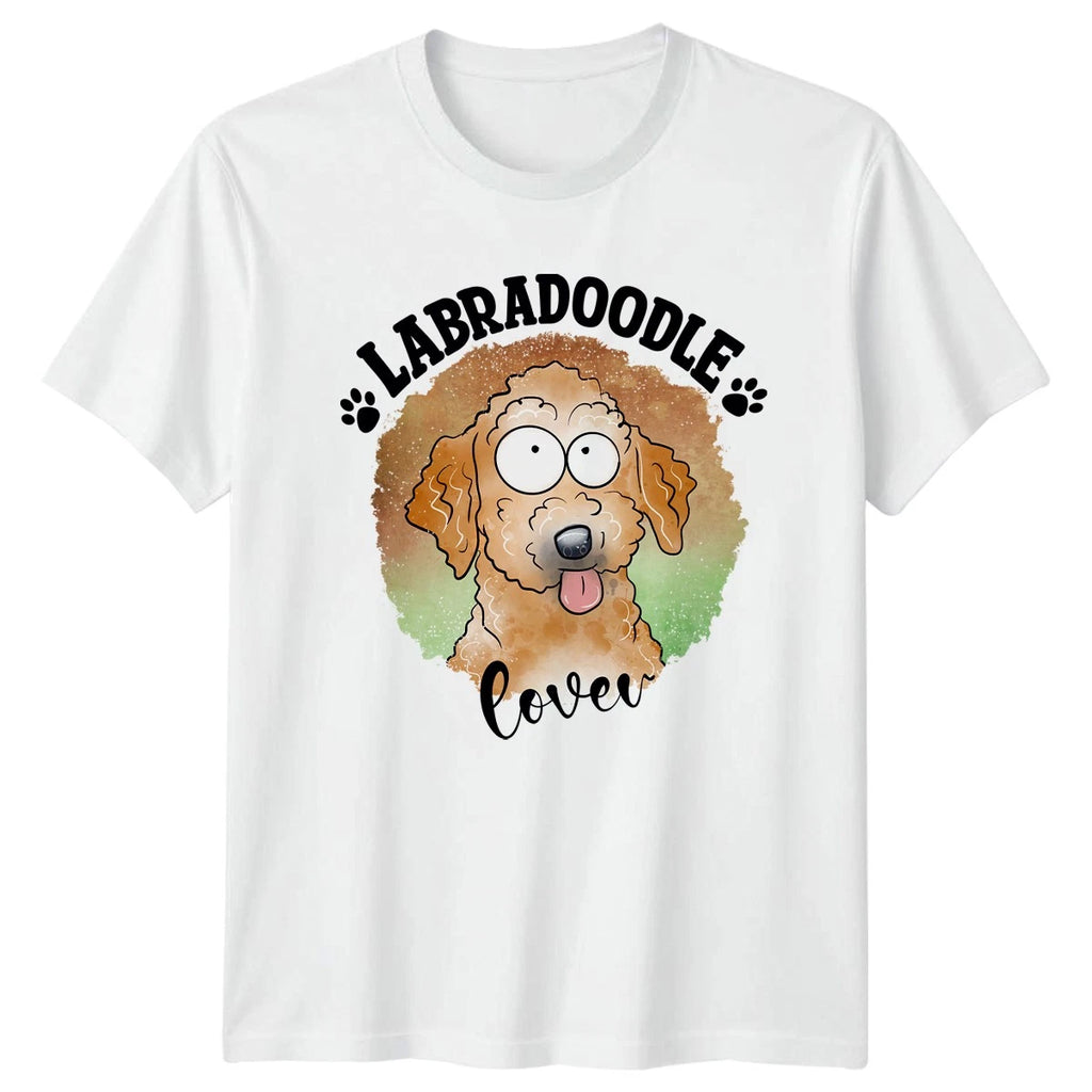 Labradoodle Lover T-Shirt Dog Breed Pet Dog Lover Gift For Him And Her