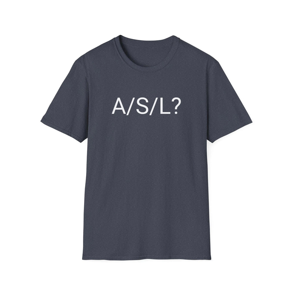 A/S/L? T-Shirt 90s AIM AOL Instant Messenger Nostalgia Tee