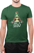 Funny take it Slowly Sloth Turtle Snail Lazy T-Shirt