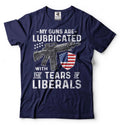 Funny Pro Gun Shirt Tears Of Liberals Shirt 2nd Amendment Shirt Anti Liberal Tee