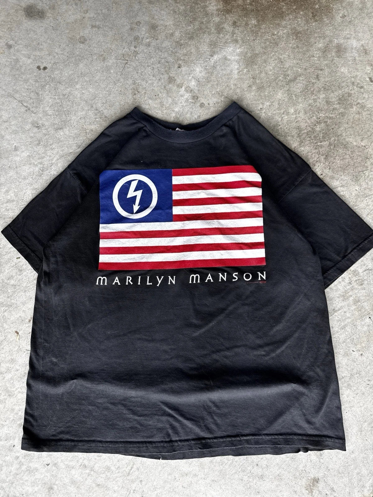Vintage Marilyn Manson America By Birth Winterland T-Shirt 90s