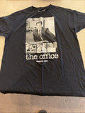 The Office TV Show Premier Date T Tee Shirt March 24 2005 Black Size Large JH6