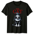 The Cat Nun Parody T-Shirt, Religious Cat Pun Tee For Men And Women